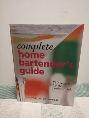 Complete Home Bartender's Guide — Red Cover